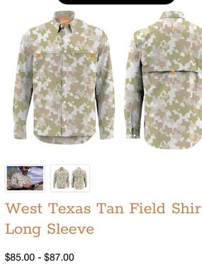 Old Tejas West Texas Field Shirt